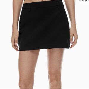 Aritzia Black Mini Skirt